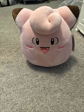 Squishmallows Pokemon 12 Inch Clefairy Plush NEW